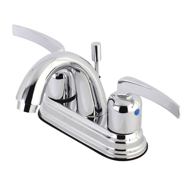 KB8611EFL 4" Centerset Bathroom Faucet, Polished Chrome